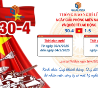MỪNG ĐẠI LỄ 50 NĂM GIẢI PHÓNG MIỀN NAM THỐNG NHẤT ĐẤT NƯỚC 30/4 & 139 NĂM QUỐC TẾ LAO ĐỘNG 1/5 NĂM 2025